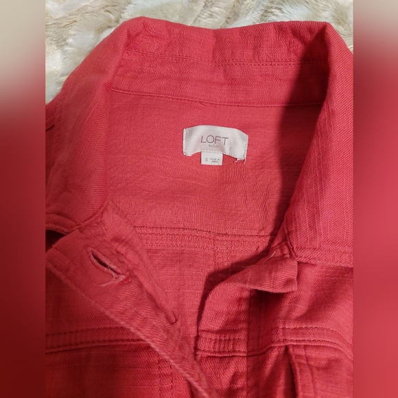 Loft Women's Pink Jacket - Picture 3 of 7